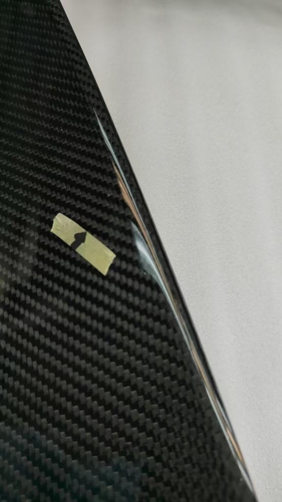 *BLEMISHED- DISCOUNTED* 2005-2013 C6 Corvette -CARBON FIBER  "ZR1 Style" Rear Trunk Lid Spoiler Wing- for all models